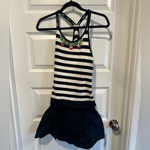 Girls Crewcuts Size 14 Striped Dress - EUC